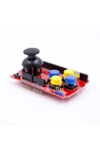 ROBİZ Arduino Joystick I2c Ps2 Nrf24l01 Nokia 5110 Bluetooth Shield thumbnail 1