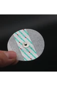 ROBİZ Ekg Ecg Elektrot Padi Nabız Kalp Ölçüm Sensör Padi Çıtçıtlı 50mm thumbnail 4