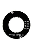 ROBİZ 8 Bit Neopixel Halka Ring Ws2812b 5050 Rgb Led Modül 5050 Adreslenebilir Lamba Kart Full Color Ekran thumbnail 3