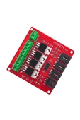 ROBİZ 4 Kanal Mosfet Sürücü Modül Pwm Hız Kontrol Motor Selenoid Valf Anahtar Led Lamba Dimmer thumbnail 7