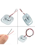 ROBİZ 50 Kg Ağırlık Tartı Sensörü Kare - Loadcell 100kg 200kg Hx711 thumbnail 6