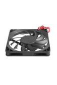 ROBİZ Dc 12v Fan 80x80mm 8010 8x8cm Sessiz 2 Pin Fırçasız Soğutma Fanı Kuluçka Ekran Kartı Cooler thumbnail 3