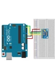 ROBİZ Gy-511 Lsm303dlhc 3 Eksen Ivme Ölçer 3 Eksen Manyetometre Sensör Modülü Pusula 3v-5v I2c Manyetik - 16