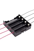 ROBİZ 18650 Pil Yuvası 4’lü Paralel 4 Adet 3.7v Paralel Lityum Lion Batarya Kutusu Mobil Güç Kaynağı thumbnail 5