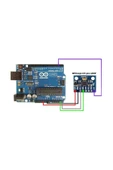 ROBİZ Mpu-6050 6 Eksen Imu Sensör Modülü Ivme Ölçer Y-521 Gyro Accelometer - 6