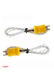 ROBİZ K-type Tp-01 Thermocouple Sıcaklık Isı Sensör 1 Metre Prob Rtd Isıtıcı Fırın Kazan Termostat thumbnail 7