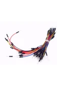 ROBİZ 65'li Erkek-erkek Breadboard Jumper Kablo Seti Esnek 65 Adet - 8