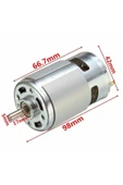 ROBİZ Rs775 Dc Motor 24v 15000 Rpm Rulmanlı Şarjlı Matkap Cnc Motor thumbnail 6