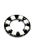 ROBİZ 8 Bit Neopixel Halka Ring Ws2812b 5050 Rgb Led Modül 5050 Adreslenebilir Lamba Kart Full Color Ekran thumbnail 7