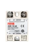 ROBİZ Ssr-10aa Ssr Röle 10a Ac 24-380v Tek Fazlı Solid State Röle Elektronik Anahtar Termostat Resiztans thumbnail 1