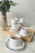 Keramika Daphne Stackable Çay Takımı 12 Parça 6 Kişilik 22921-24 - 3