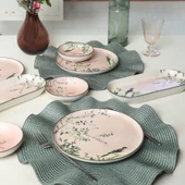 Keramika Pink Woods Kahvaltı Takımı 12 Parça 6 Kişilik 22639-41 - 4