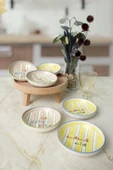 Keramika Mama Mia & La Dolce Vita Halka Çerezlik / Sosluk 13 Cm 6 Adet 22724-25 - 2