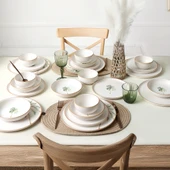 Keramika Bronze Palmiye Yemek Takımı 24 Parça 6 Kişilik 22901-02-03 - 4