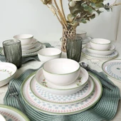 Keramika Rose Line Yemek Takımı 24 Parça 6 Kişilik 22909-10-11 - 5