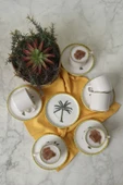 Keramika Palmiye Stackable Çay Takımı 12 Parça 6 Kişilik 22642 - 3