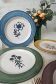 Keramika Floral Essence Servis Tabağı 28 Cm 4 Adet  22889-91-92 thumbnail 2