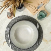 Keramika Gray Ege Makarna Tabağı 28 Cm  21719 - 1