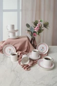 Keramika Rose Line Nordic Kahve Takımı 12 Parça 6 Kişilik 22910-12 - 3