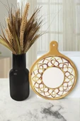 Keramika Worn Gold Peynir Sunum Tabağı 26 Cm 22968 - 1
