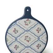 Keramika Floral Waves Peynir Sunum Tabağı 26 Cm 22668 - 6