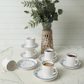 Keramika Daphne Nordic Kahve Takımı 12 Parça 6 Kişilik 22921-24 - 3