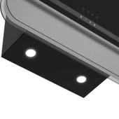 Tecna 8871 60 cm Siyah Duvar Tipi Davlumbaz - 3