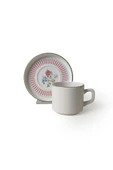 Keramika Rose Line Stackable Çay Takımı 12 Parça 6 Kişilik 22910-12 - 5