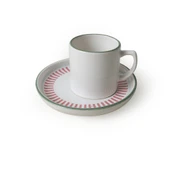 Keramika Rose Line Nordic Kahve Takımı 12 Parça 6 Kişilik 22910-12 - 6