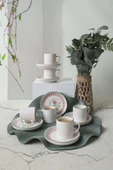 Keramika Rose Line Nordic Kahve Takımı 12 Parça 6 Kişilik 22910-12 - 2