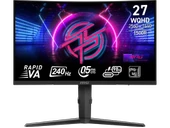 MSI MPG 275CQRXF 27'' WQHD CURVE RAPID VA 240Hz 0.5MS GTG FREESYNC PREMIUM SIYAH GAMING MONITOR - 1