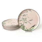 Keramika Pink Woods Kahvaltı Takımı 12 Parça 6 Kişilik 22639-41 - 9