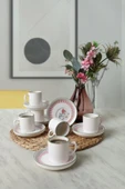 Keramika Rose Line Nordic Kahve Takımı 12 Parça 6 Kişilik 22910-12 - 7