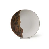 Keramika Terra Leaf Ege Pasta Tabağı 20 Cm 4 Adet 22878-79 - 9