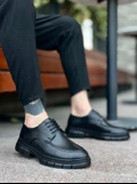 ET0237 Bağcıklı Klasik Yüksek Taban Casual Erkek Ayakkabı - 1