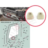 Land Rover Defender L315 L316 90 110 130 1994-2016 STC4787 için Ön Cam Tutucu Taşıyıcı Kızak Klipsi thumbnail 3