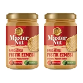 Master Nut Parçacıklı Fıstık Ezmesi 300 gr x 2 Adet - 1
