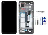 Tkgz Xiaomi Mİ 10T Lcd Ekran Dokunmatik SERVİCE PACK - FULL ÇITALI SİYAH + TAMİR SETİ thumbnail 2