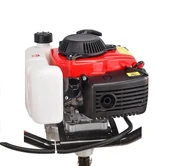 Gardenpro Çift Helezonlu 4 Zamanlı Toprak Burgu Makinası 200 mm 4 Hp - 2