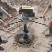 Gardenpro 225cc Toprak Burgu Makinası 9 Hp 300 mm - 4