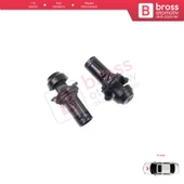 Renault Clio MK5 Captur MK2 Taliant Dacia Sandero MK3 için 2 Adet Ön Kaput Amortisör Takozu - 1