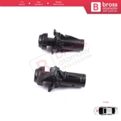 Renault Clio MK5 Captur MK2 Taliant Dacia Sandero MK3 için 2 Adet Ön Kaput Amortisör Takozu - 2