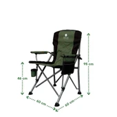 WİNDCAMP KATLANIR KAMP SANDALYESİ LUX - YEŞİL - 2