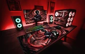 Rygen Gaming Mouse Pad 90x40 Scarlet Mousepad Xxl Oyuncu Mouse Pad Büyük Mousepad - 3
