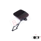 Renault Clio MK5 V B7 BJA 2019-2023 Makyajsız Kasa için Arka Tampon Çeki Demiri Kapağı ASTARLI thumbnail 4