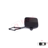 Renault Clio MK5 V B7 BJA 2019-2023 Makyajsız Kasa için Arka Tampon Çeki Demiri Kapağı ASTARLI thumbnail 3