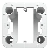 Tekli Sıva Üstü Priz Kasası Dayanıklı PVC, Kolay Montaj, Beyaz Renk - 2