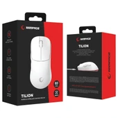 Rampage Tilion Kablosuz Beyaz 24000 DPI 3311 Sensor Şarjlı 80 Million Huano Switch Gaming Oyuncu Mouse - 8