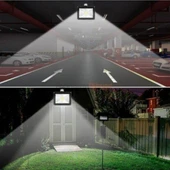 Slim Kasa LED Dış Mekan 200W Siyah Projektör 6500K 14200LM Yüksek Verimli Beyaz Işık - 6