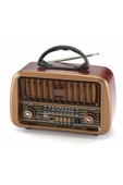 Nostaljik Ahşap Radyo Bluetootlu Usb Sd Mp3 Ns-8067bt - 1